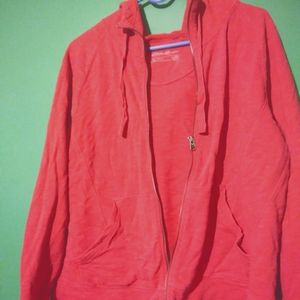 Eddie Bauer zip is hoodie